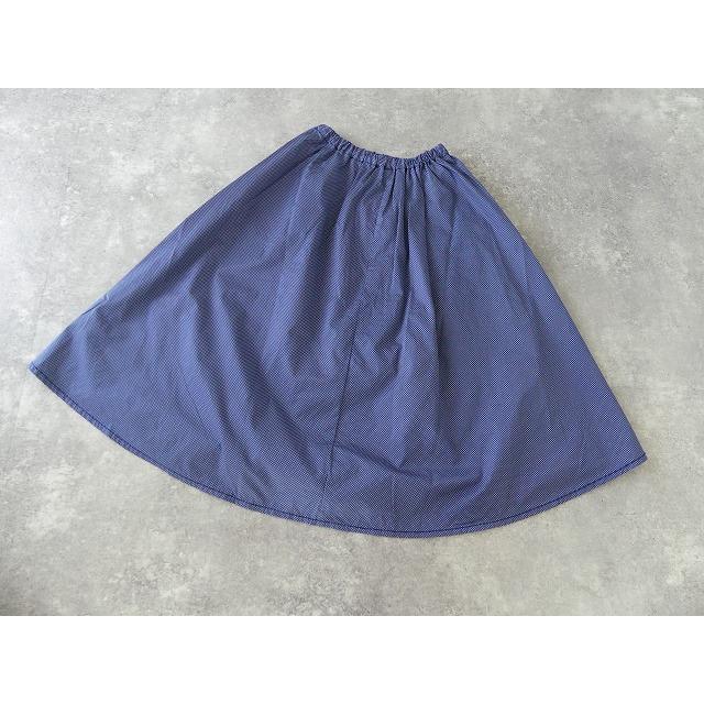 homspun(ホームスパン) 水玉プリント ラップフレアスカート(242-4511  