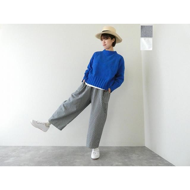 美品★homspun★24AW 10オンスデニムギャザーパンツ 10オンスデニムギャザーパンツ homspun | 日々花［ Hibika online ］