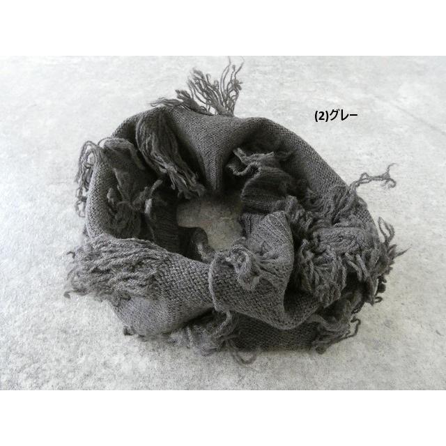 homspun(ホームスパン) ラムフリンジネックウォーマー(252-7938