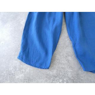 ina(イナ) フレンチリネンキャンバスウエスト切替ゴムタックパンツ