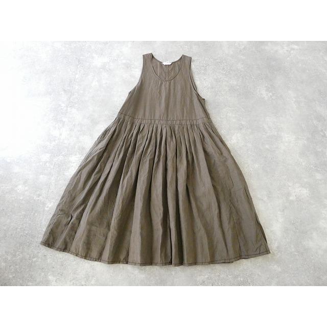 homspun(ホームスパン) リネンバイオノースリーブワンピース(261-1624