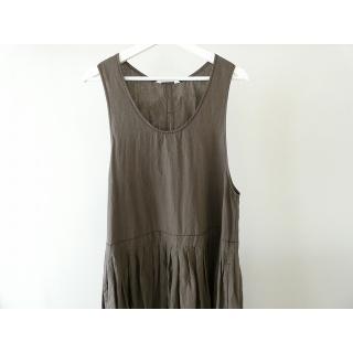 homspun(ホームスパン) リネンバイオノースリーブワンピース(261-1624