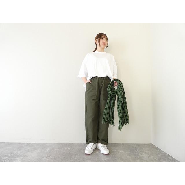 homspun(ホームスパン) リップストップギャザーパンツ(261-3392A