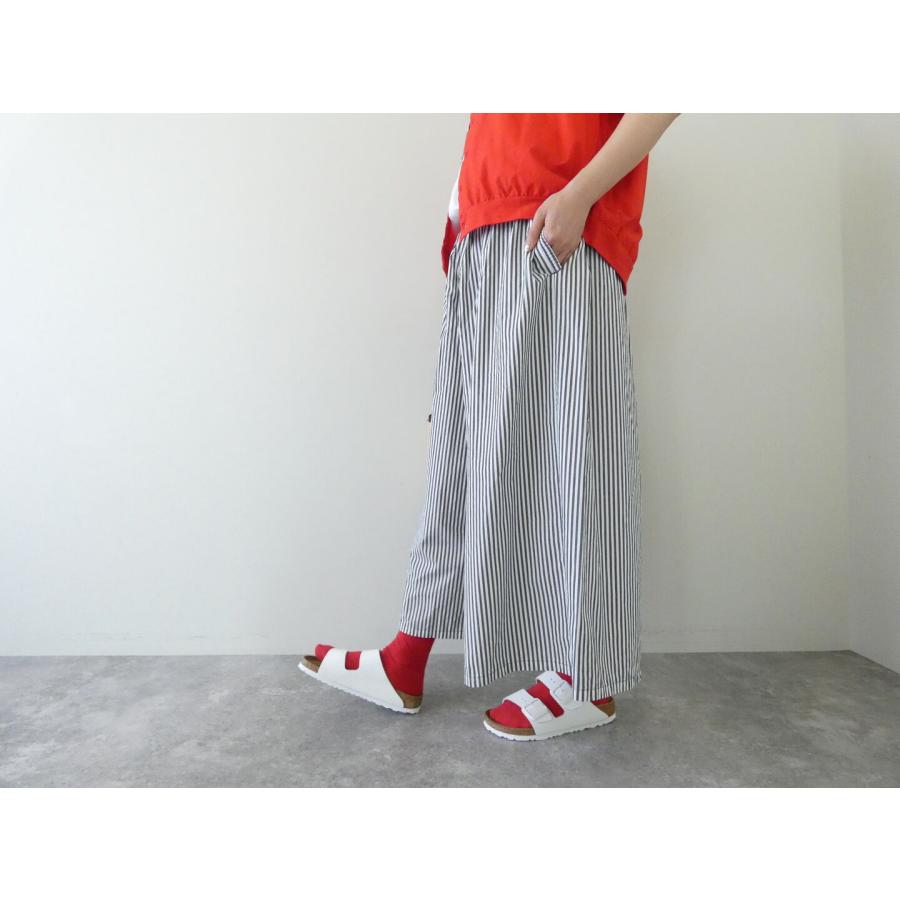 homspun(ホームスパン) タイプライター ギャザーキュロットパンツ(261