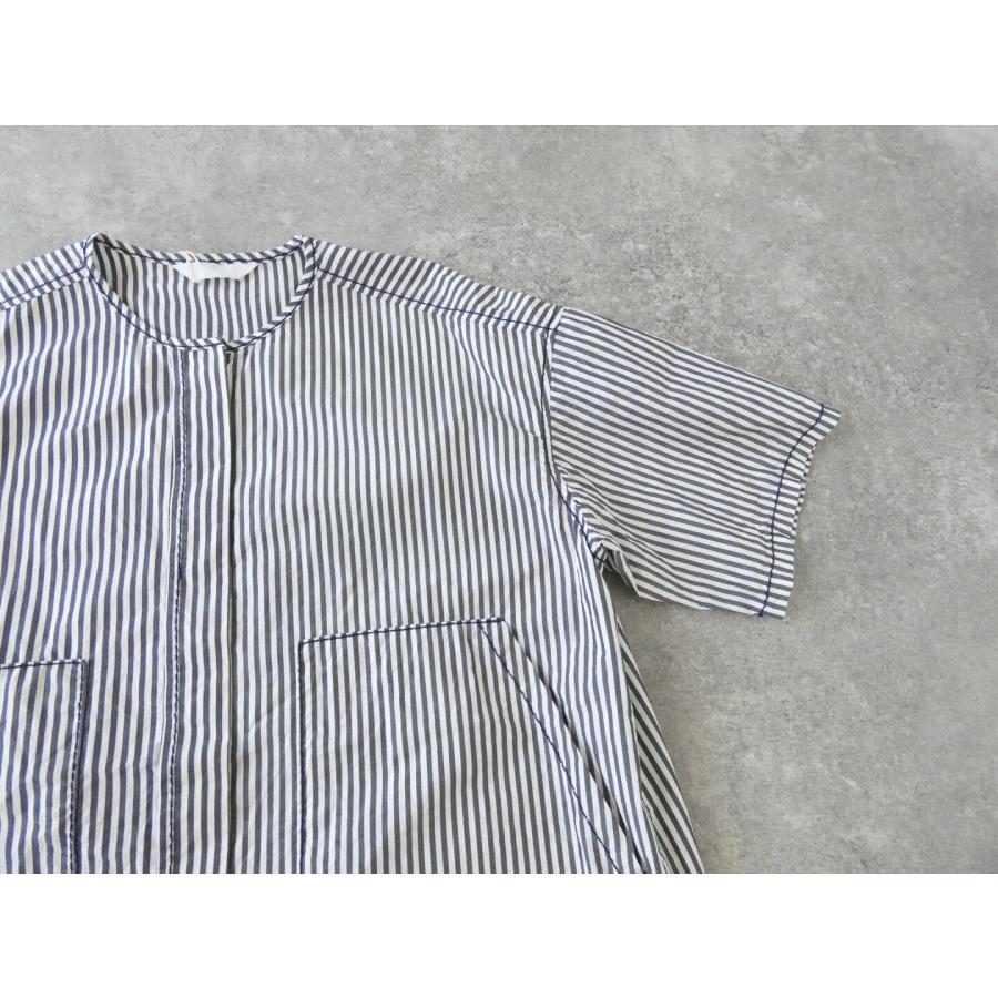 homspun(ホームスパン) タイプライター 比翼ブラウス(261-5753