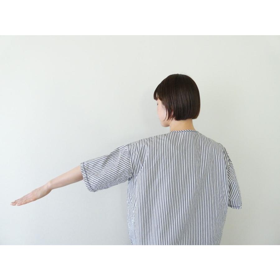 homspun(ホームスパン) タイプライター 比翼ブラウス(261-5753