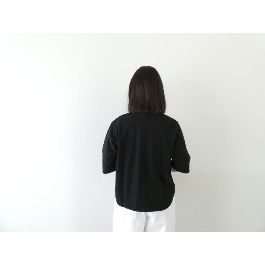 homspun(ホームスパン) 60/2天竺半袖カーディガン(261-6565) : SPACE