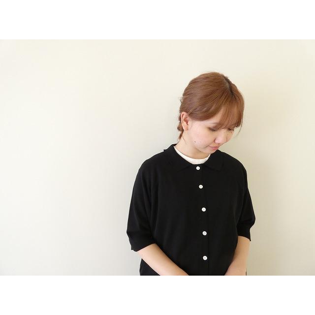 homspun(ホームスパン) ソフトコンパクトヤーン6分袖襟付き