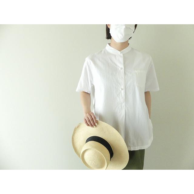 HAU(ハウ) cotton silk stand collar shirts(3211-0904)｜spacemoo｜03