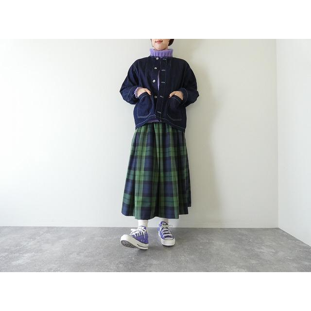 NARU 12ozムラデニムノーカラージャケット(666811) : SPACE MOO ヤフー