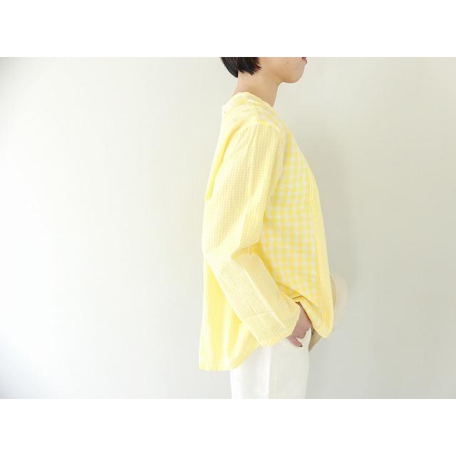 NATURAL LAUNDRY(ナチュラルランドリー) ギンガム パネルプルオーバー 