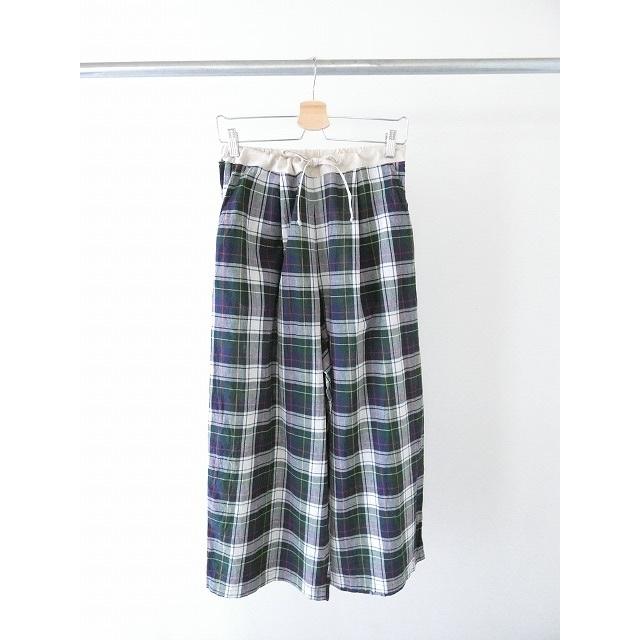 NATURAL LAUNDRY(ナチュラルランドリー) マドラスチェックワイドタック