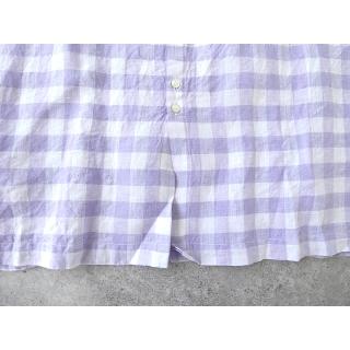 NATURAL LAUNDRY(ナチュラルランドリー) 先染めワイドチュニック 