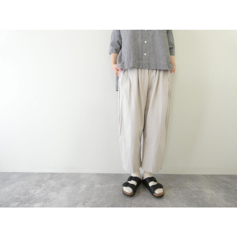 NATURAL LAUNDRY(ナチュラルランドリー) ライト度詰天竺コクーンパンツ