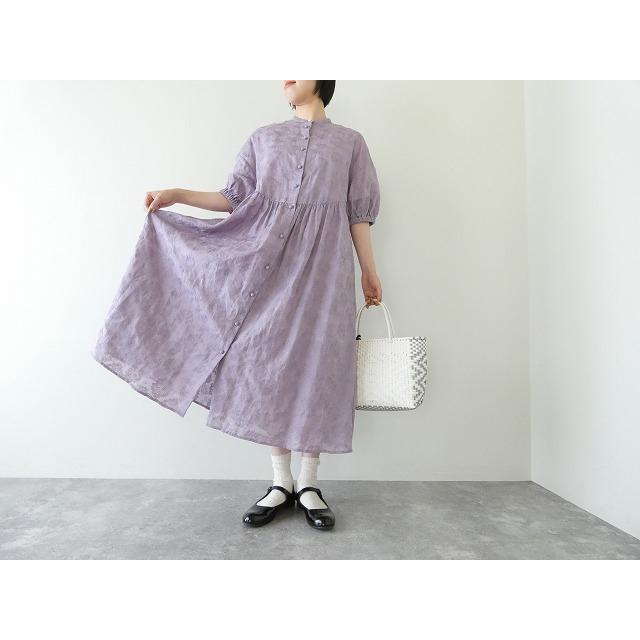 l'atelier du savon(アトリエドゥサボン) 線画のお花ラミー刺繍