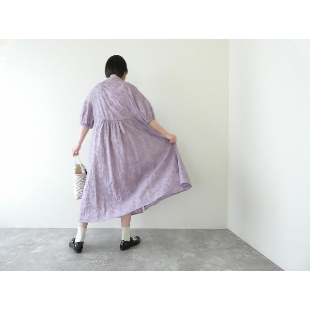 l'atelier du savon(アトリエドゥサボン) 線画のお花ラミー刺繍