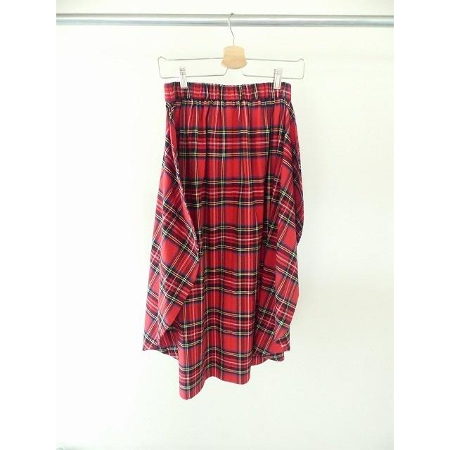 I am I in fact(アイアムアイ インファクト) CHECK full moon skirt  