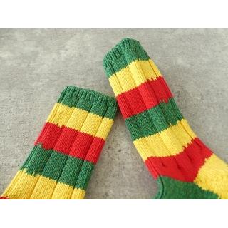 KAPITAL(キャピタル) ギャベソックス KAPITAL(キャピタル) 56本 ラスタ RAINBOWY HAPPY HEEL ソックス