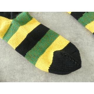KAPITAL(キャピタル) 56本 ラスタ RAINBOWY HAPPY HEEL ソックス