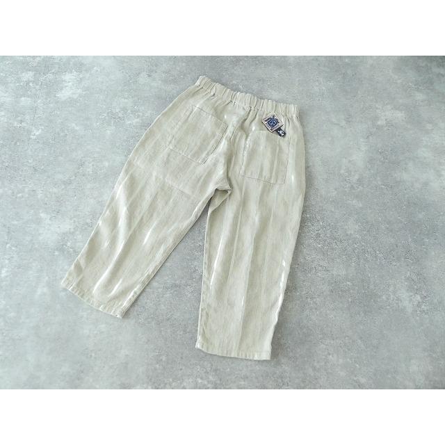 KAPITAL(キャピタル) リネン グリッターフィリーズストライプ イージー