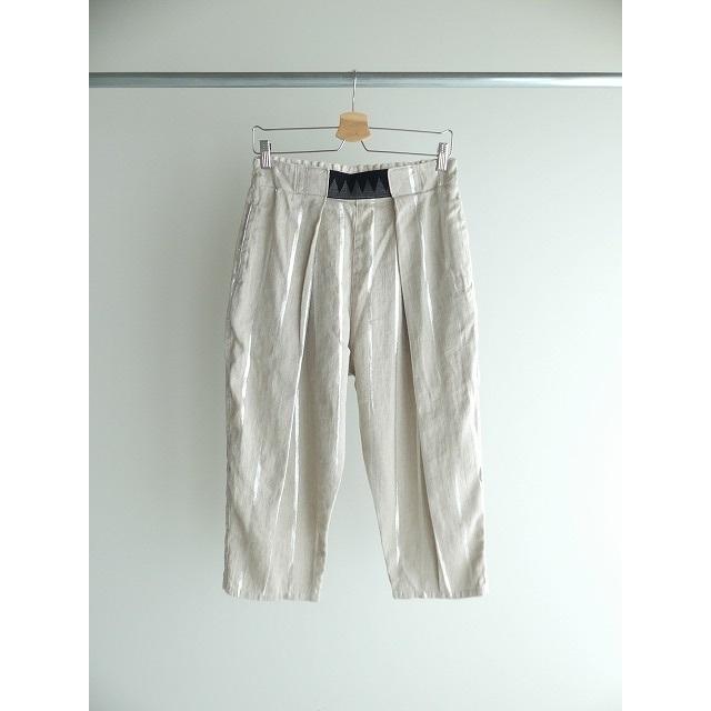 KAPITAL(キャピタル) リネン グリッターフィリーズストライプ イージー