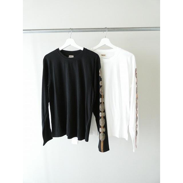 KAPITAL(キャピタル) 天竺クルーロンT コンチョベルトスリーブ