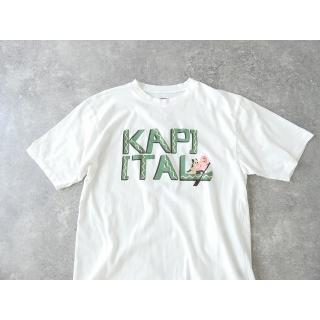 KAPITAL(キャピタル) 天竺クルーT カヌーKAPITALプリント(K2508SC005