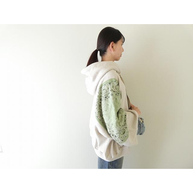 KAPITAL(キャピタル) TOP裏毛バンダナデビルフードパーカー(K2510LC095