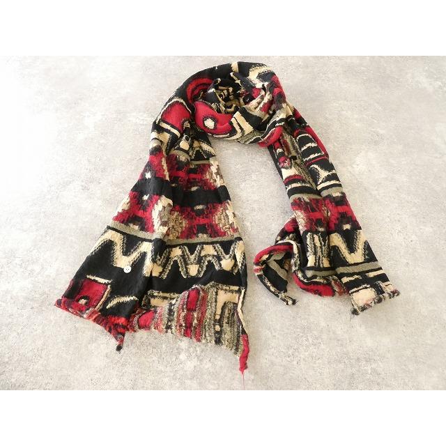 KAPITAL(キャピタル) 縮絨ウール Alaska-Raven HAPPYマフラー