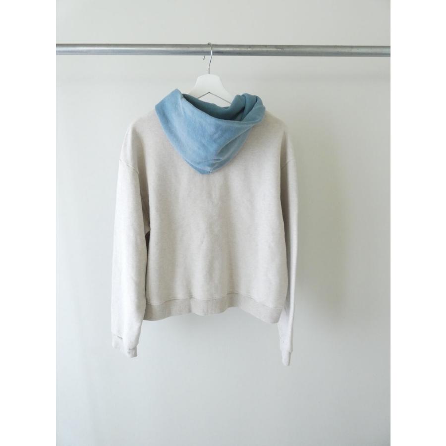 KAPITAL(キャピタル) TOP裏毛2TONE ZIP UP GYMパーカー(K2603LC084