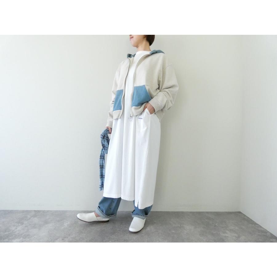 KAPITAL(キャピタル) TOP裏毛2TONE ZIP UP GYMパーカー(K2603LC084