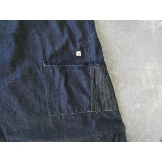 快晴堂(かいせいどう) Girl'sライトオンスデニム後ろポケWide