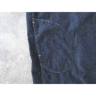 快晴堂(かいせいどう) Girl'sライトオンスデニム後ろポケWide