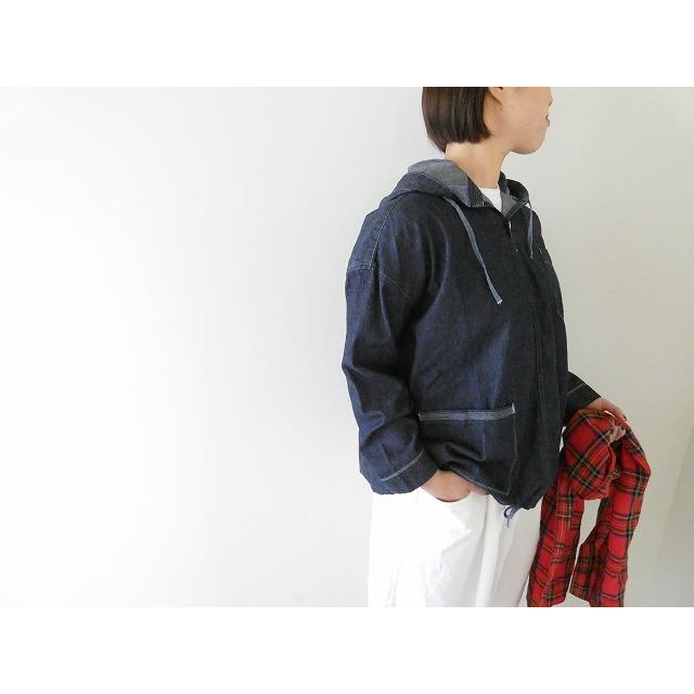 快晴堂 HAYATE CCBY DUTY WEARライトオンスデニムデッキシャツ 快晴堂(かいせいどう) 【SPACE MOO別注】HAYATE CCBY DUTY WEAR デニム