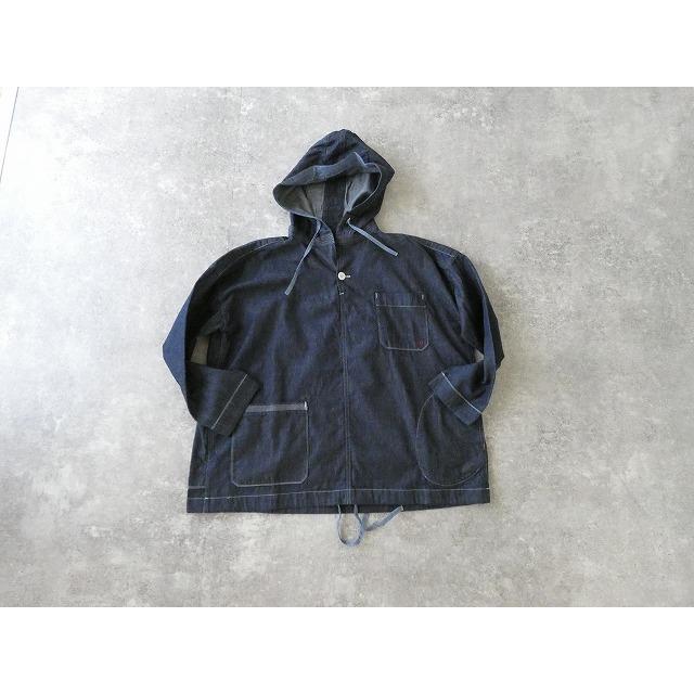 快晴堂 HAYATE CCBY DUTY WEARライトオンスデニムデッキシャツ 快晴堂(かいせいどう) 【SPACE MOO別注】HAYATE CCBY DUTY WEAR デニム