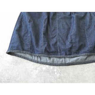 快晴堂(かいせいどう) Girl'sライトオンスデニム斜めポケット・裾