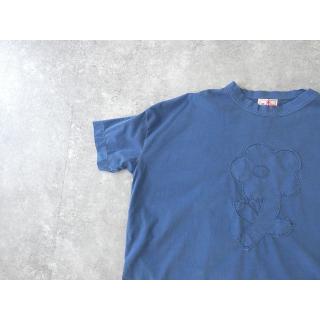 SALE】maomade(マオメイド) きれいめ天竺ピグメント染め お花