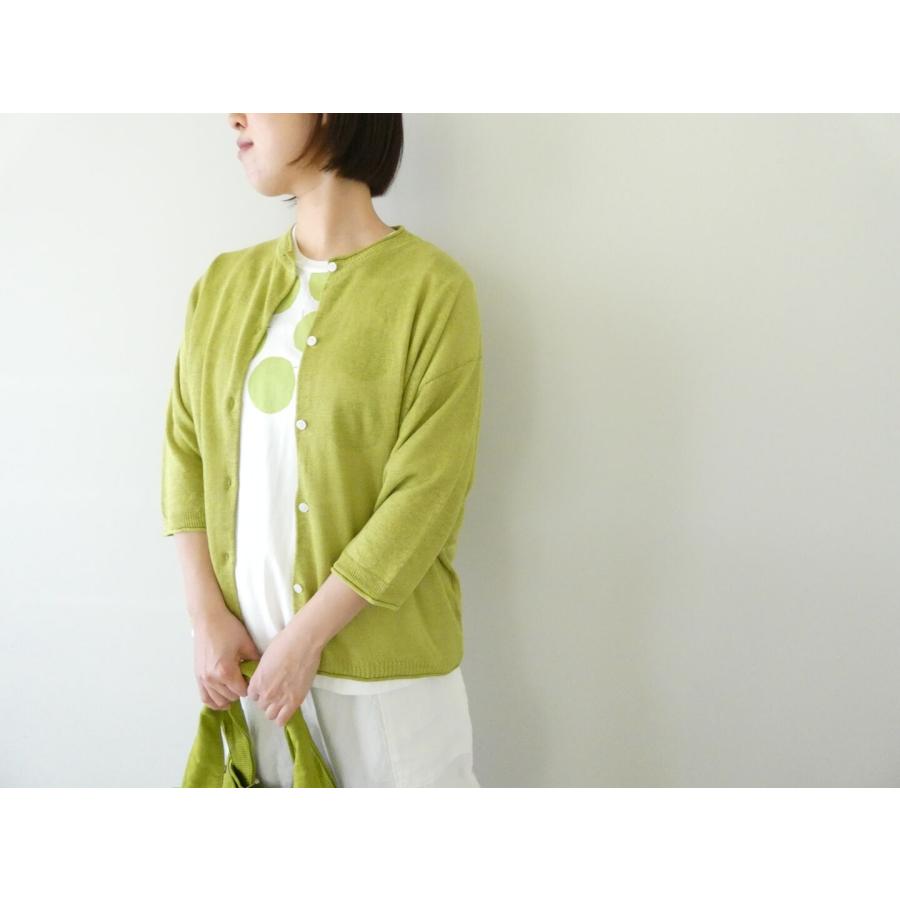SALE】mao made(マオメイド) UVリネンニット いつものやつ！7分袖