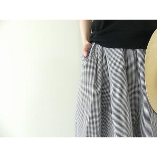 （新品,未開封） MidiUmi(ミディウミ) ギンガムチェックギャザースカート(1-769142A) 【1807892444】(11011円)