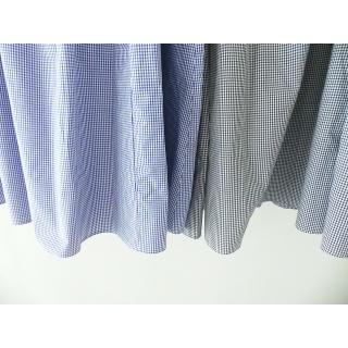 （新品,未開封） MidiUmi(ミディウミ) ギンガムチェックギャザースカート(1-769142A) 【1807892444】(11011円)