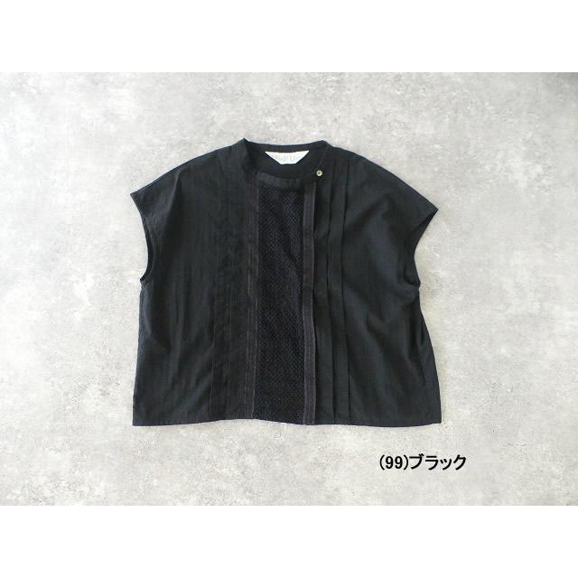 MidiUmi(ミディウミ) lace switching blouse レース切替ブラウス(2-739585)｜spacemoo｜09