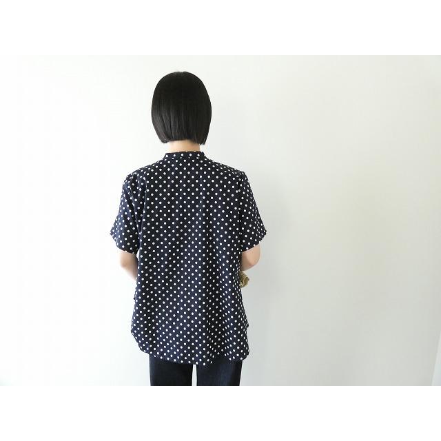 MidiUmi (ミディウミ) リブカットソー  長袖　トップス　カットソー セール】 MidiUmi ドットシャツ （シャツ・ブラウス）｜MidiUmi