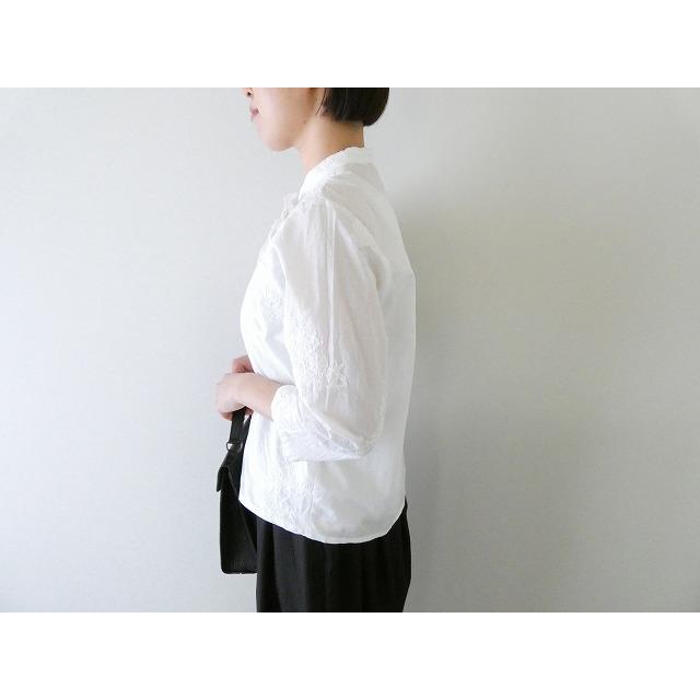 mizuiro ind(ミズイロインド) lace chinoiserie shirt(1-230168