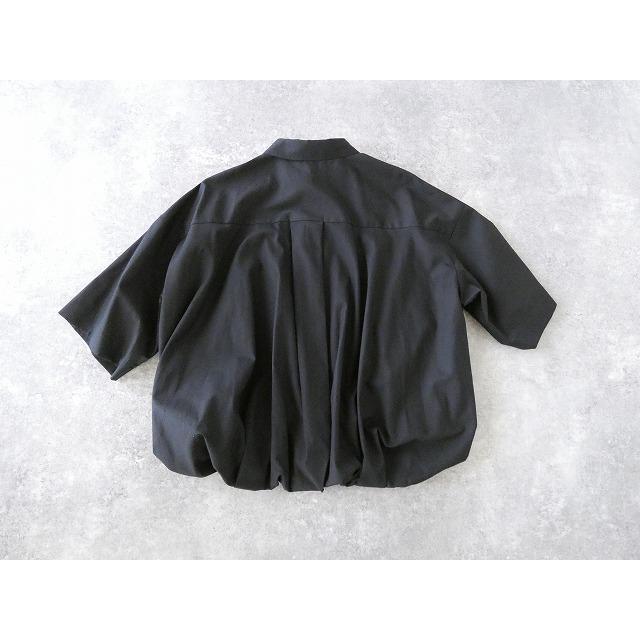 mizuiro ind(ミズイロインド) ハーフスリーブバルーンシャツ(2-230128
