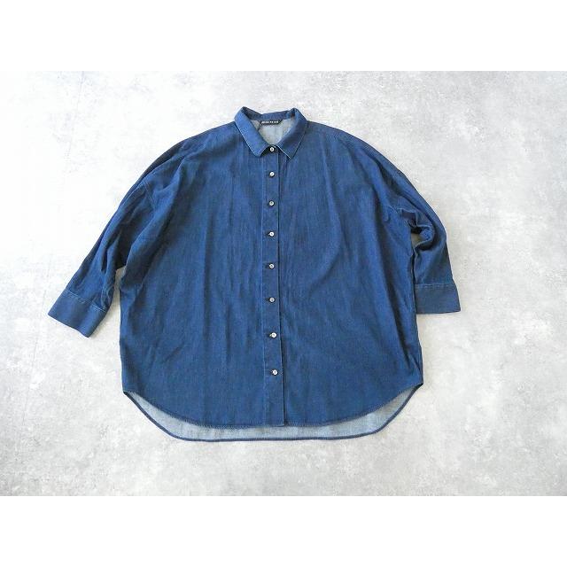 mizuiro ind(ミズイロインド) デニムワイドシャツ(3-230101) : SPACE