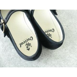 [美品] ORCIVAL オーシバル　ベルベットストラップシューズ　バレエ ORCIVAL シューズ バレエシューズ ORCIVAL/オーシバル