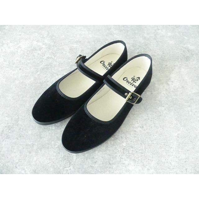 SALE】ORCIVAL(オーシバル) ベルベットストラップシューズ(OR-H0136RVT
