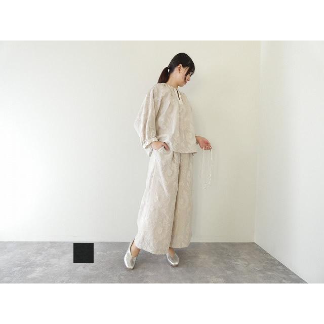 PK カットジャガードのワイドパンツ(HP2611011) | 