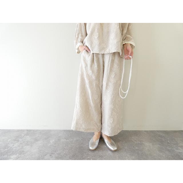 PK カットジャガードのワイドパンツ(HP2611011) |  | 01