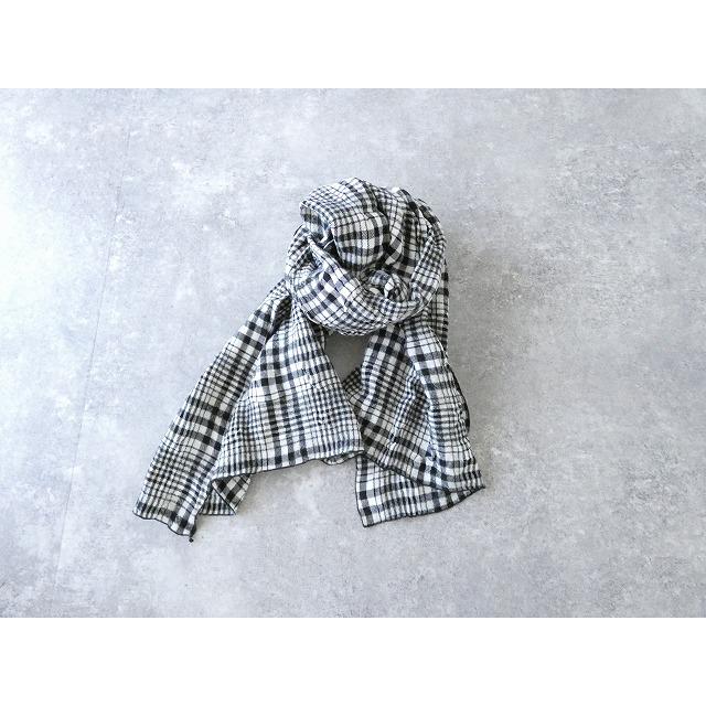 SALE】prit(プリット) ウールコットンチェックストール(00640)※セール